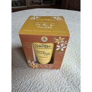 The Naked Bee Orange Blossom Honey Gift Set - 4 Piece Travel Kit 1.5 Oz Each